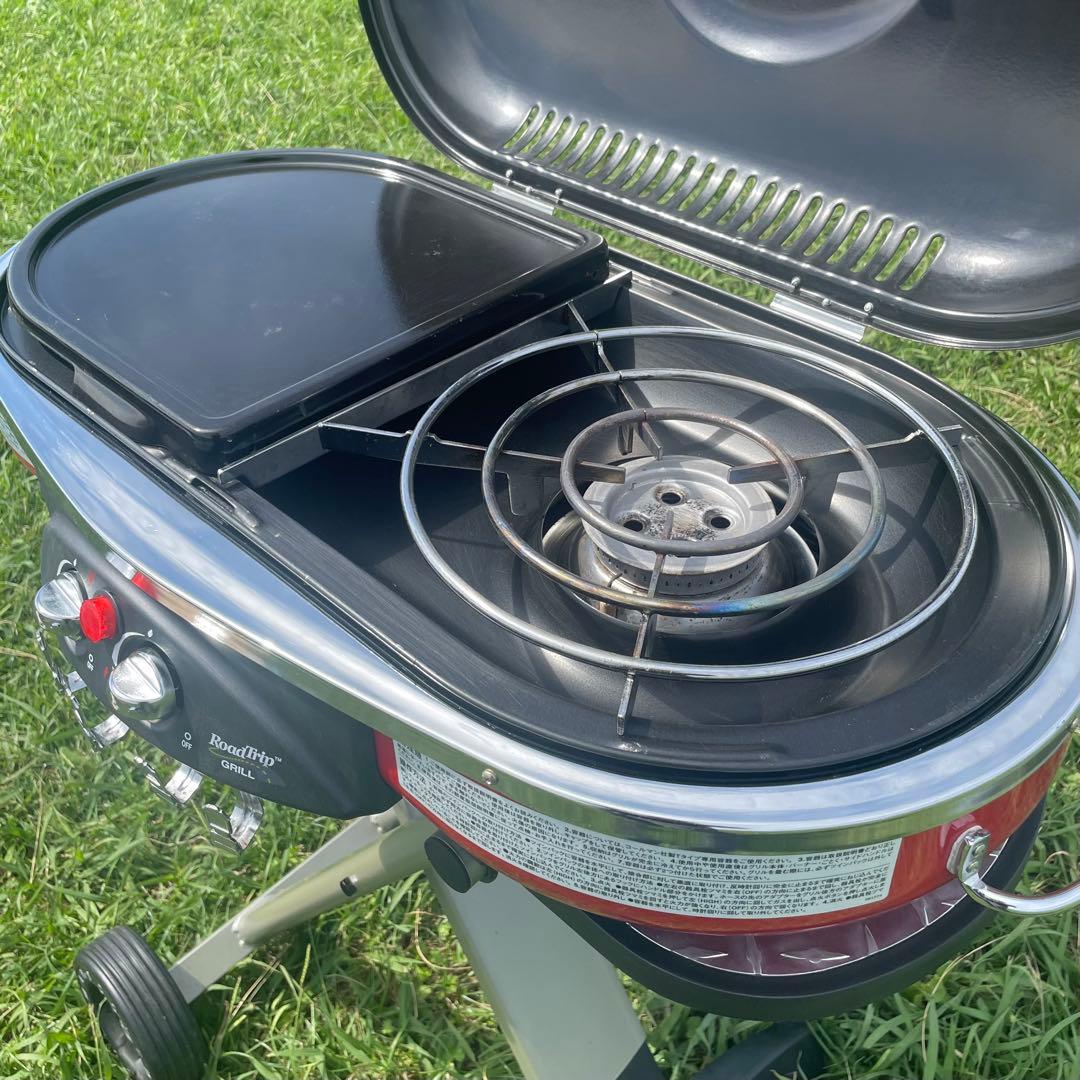 さ*る様 【廃盤】コールマン ロードトリップグリル（LXE-J・JⅡ） 五徳と鉄