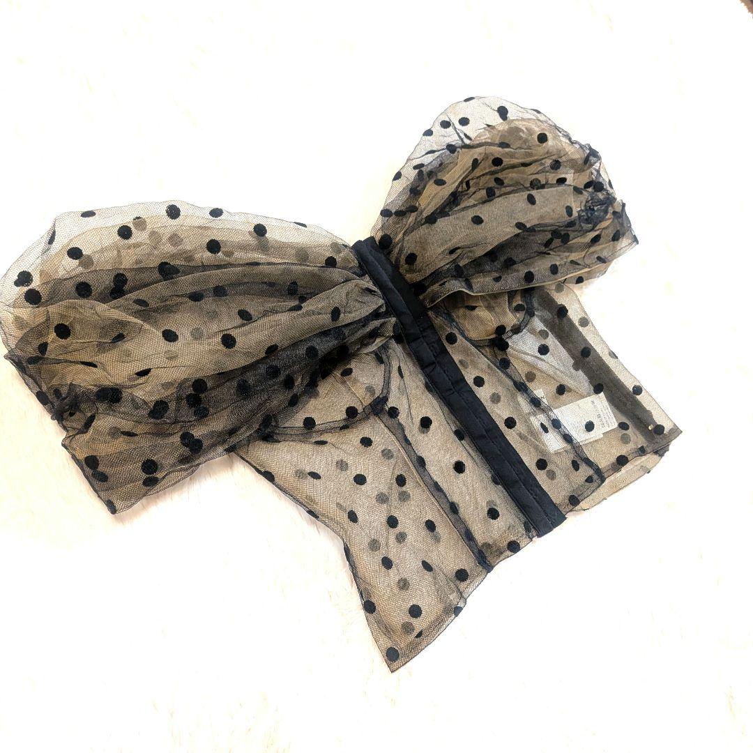 今日だけ売切‼️maison special レイヤード チュール リボンベスト