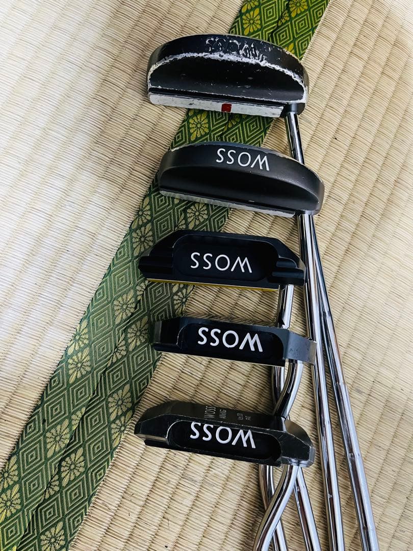 稀少品！コレックター放出品！激レア　WOSS　パター５点セット