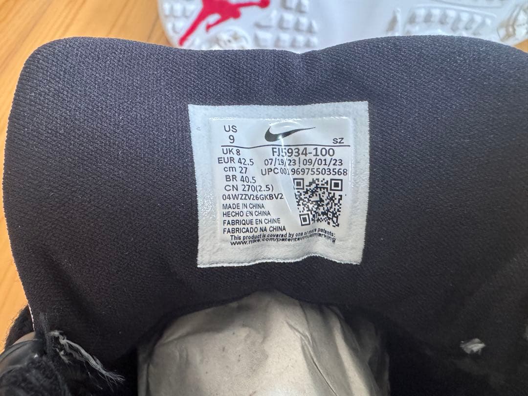 air jordan 9 golf ゴルフシューズ　27cm