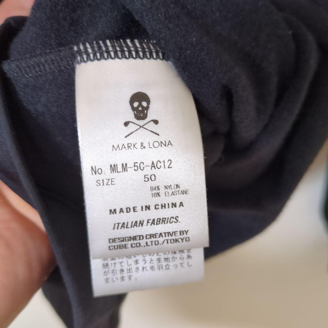 ★美品★2025年モデル MARK & LONA テクニカルハイネックシャツ