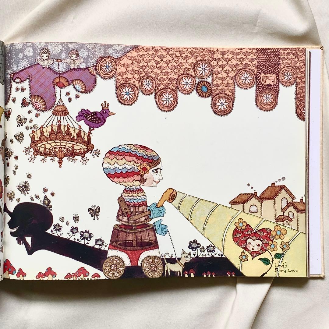 洋書　画集　キャリー・チャウ画集