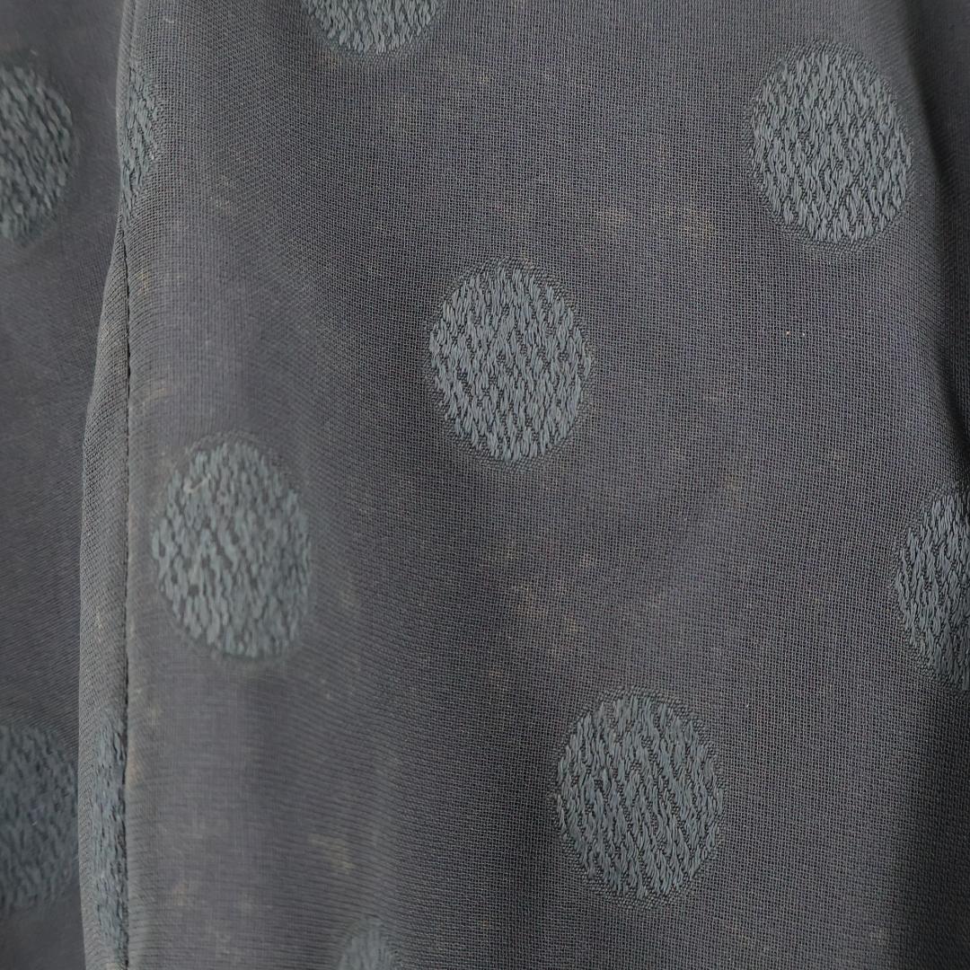 【日本製 社交ダンス衣装】ネイビー Chacott スカート 水玉 ドット 紺色