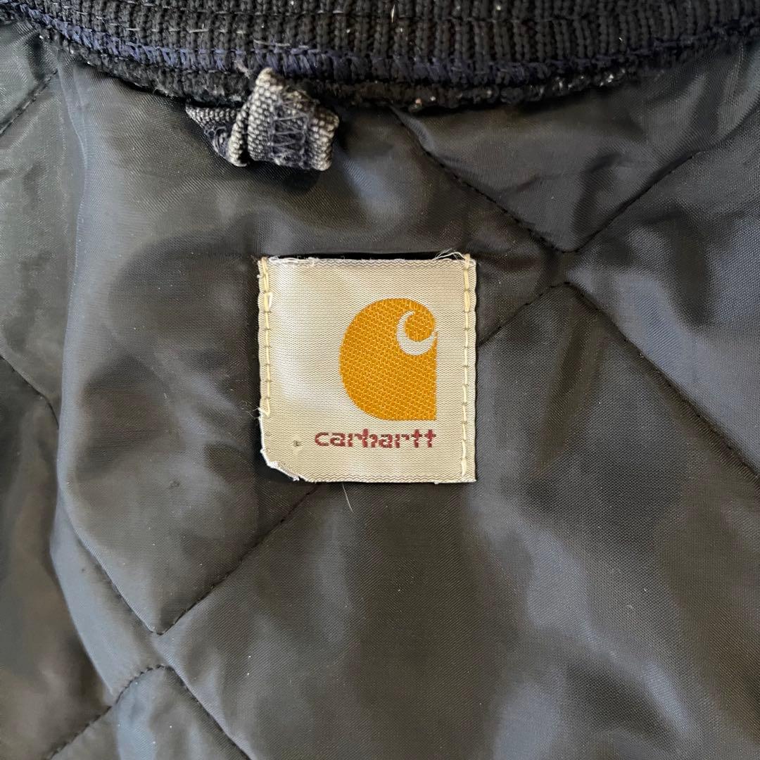 ★カーハート V02ベスト BLK USAアメリカ製 黒Lサイズ★腰ゴム