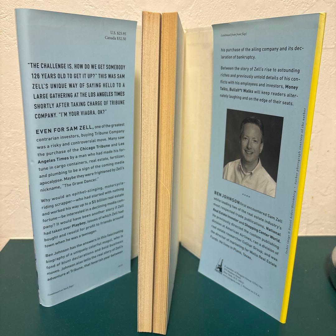 洋書 Money Talks, Bullsh*t Walks