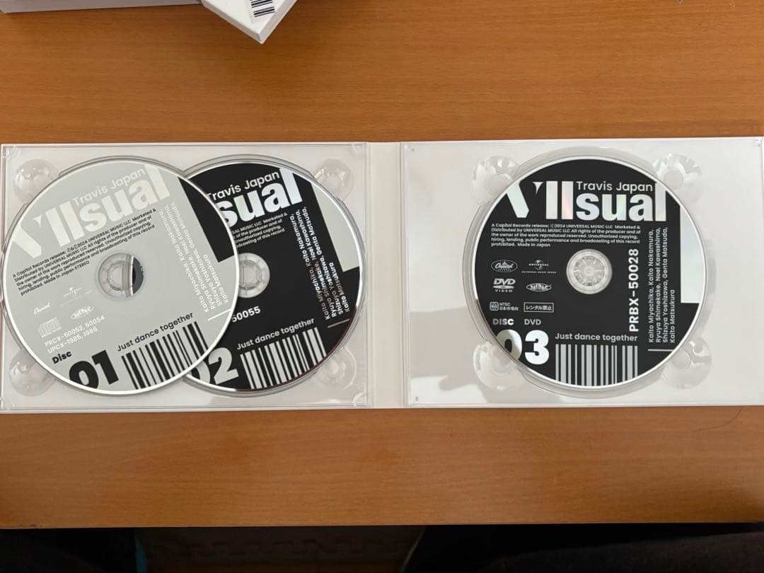 Travis Japan VIIsual アルバム FC限定盤【DVD】