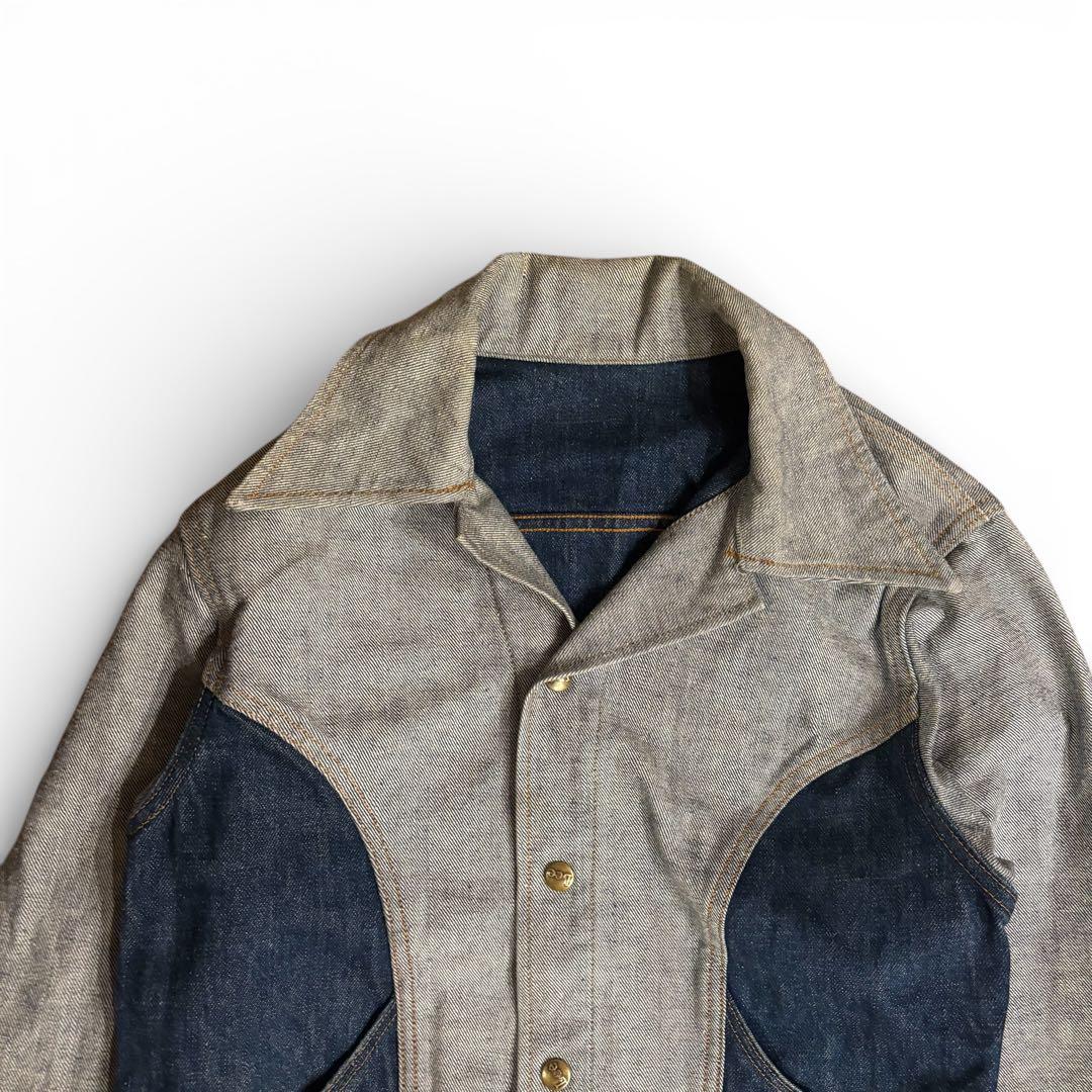 Lee リー 70s デニムジャケット リバーシブル ウエスタン アメカジ