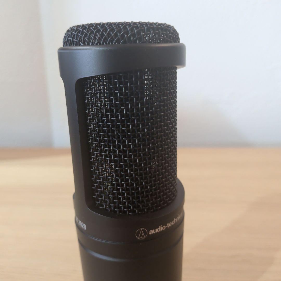【美品】audio-technica AT2020 コンデンサーマイク