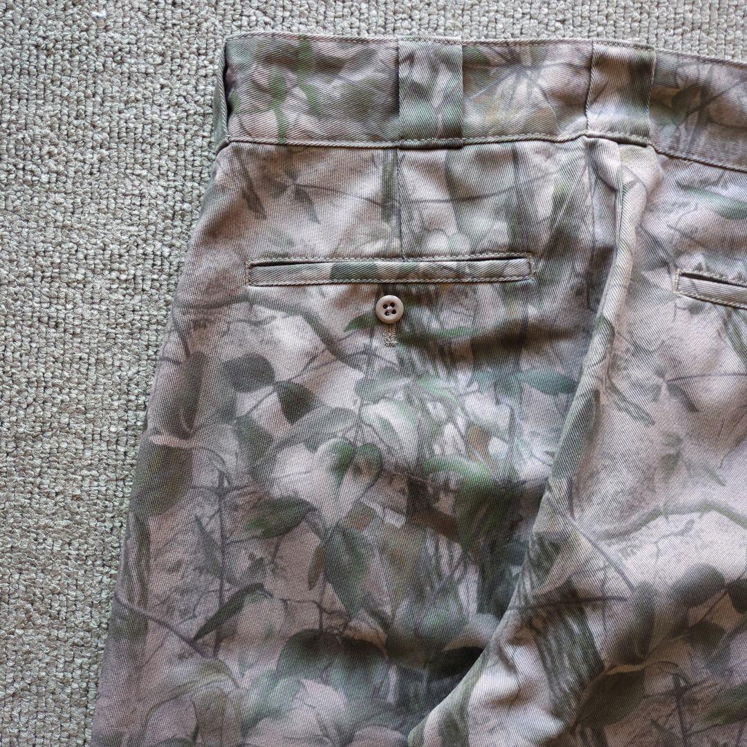 美品ディッキーズ Dickies874リアルツリーカモワークパンツ 32迷彩総柄