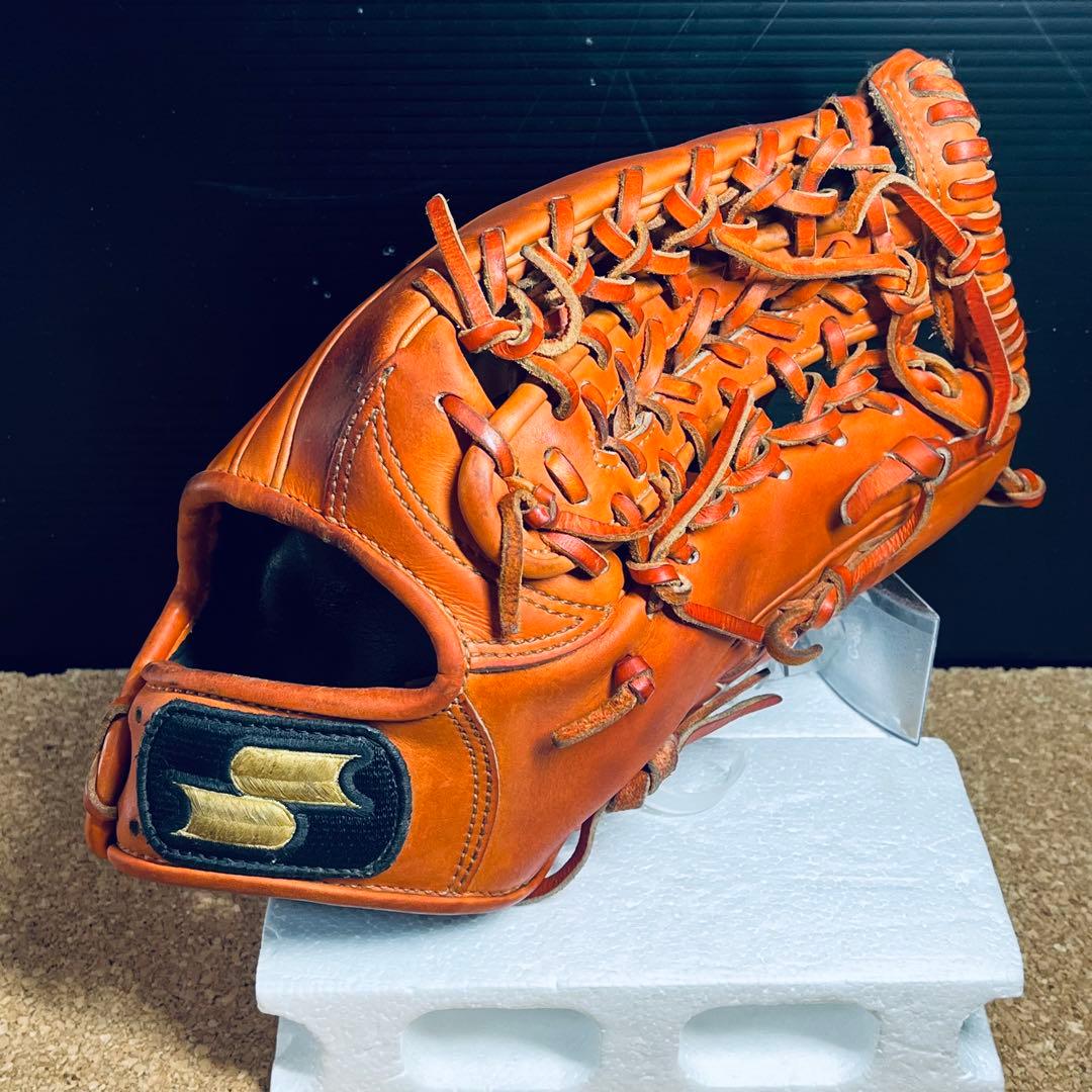 SSK軟式野球外野手用グローブWING FIFLD/オレンジ