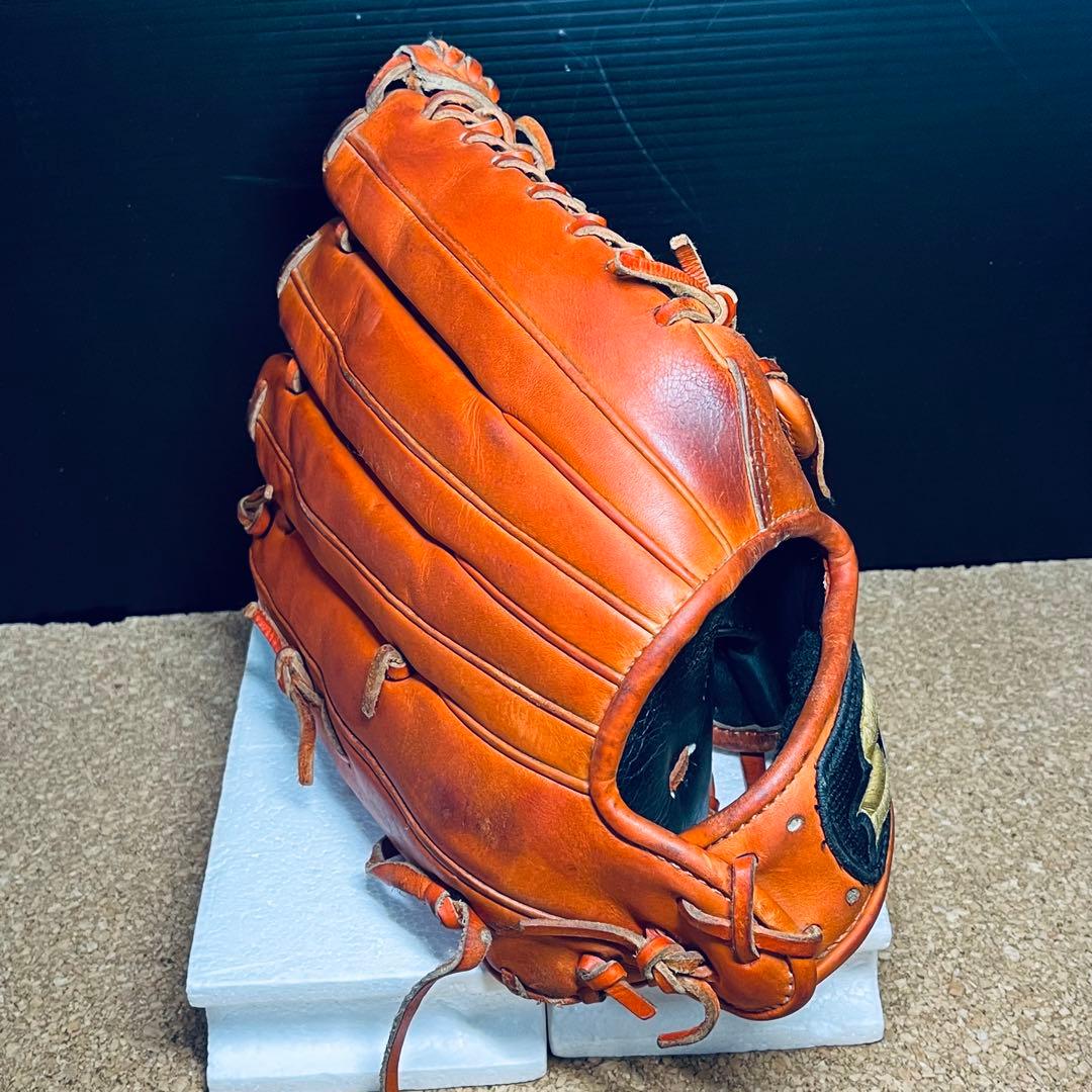 SSK軟式野球外野手用グローブWING FIFLD/オレンジ