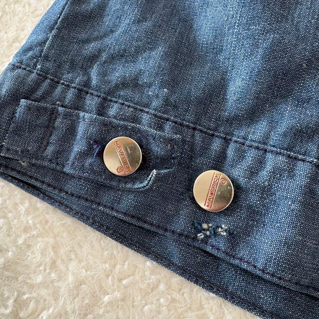 70s マーベリック 裏ボア デニムジャケット 40 L相当 アメリカ製