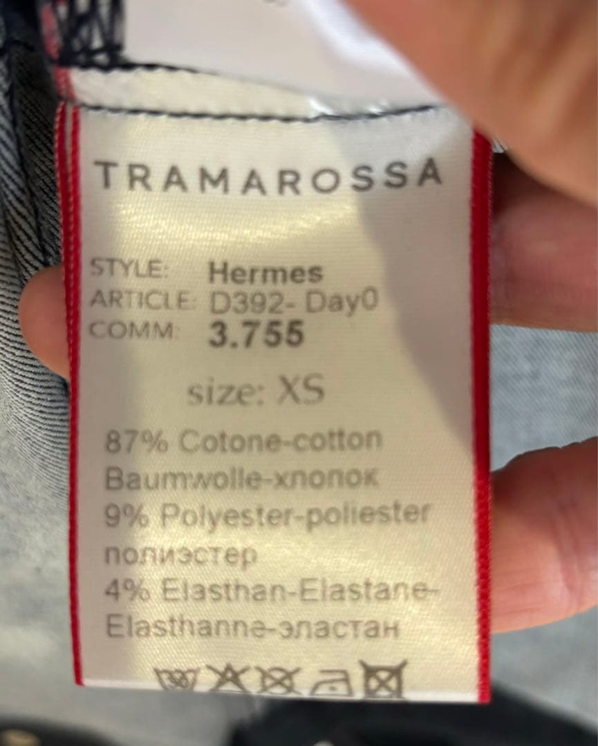 きっぺい:TRAMAROSSA デニムジャケット インディゴ