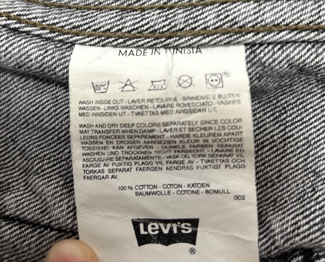 Levi’s リーバイス　70503 ブラック