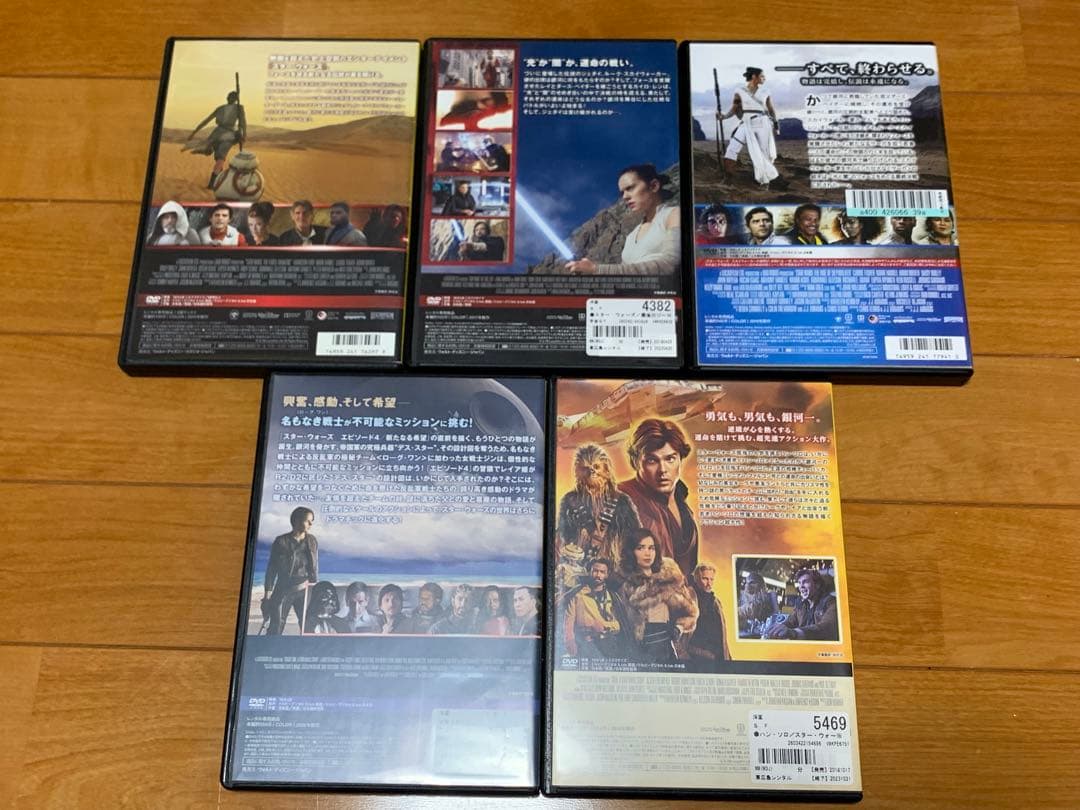 【送料無料】スター・ウォーズ シリーズ　DVD 12点セット 全巻セット