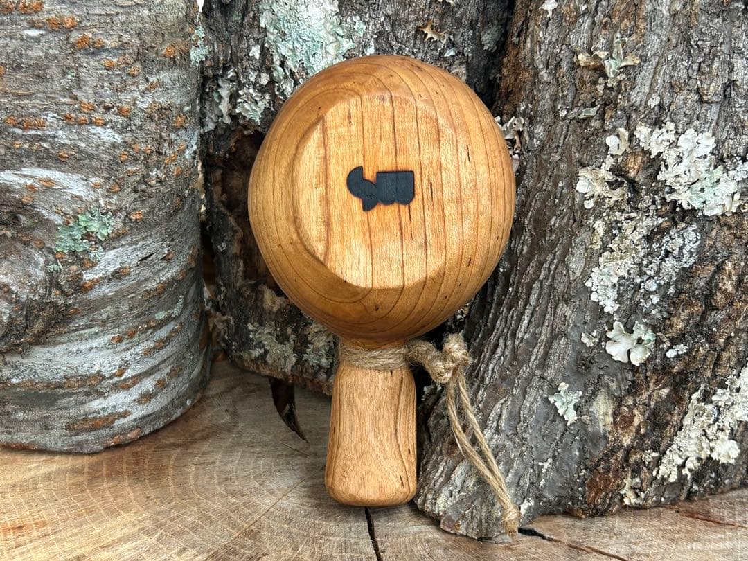 SUNSWOOD サンズウッド 山桜 kuksa ククサ　手彫り　ソロキャン野営