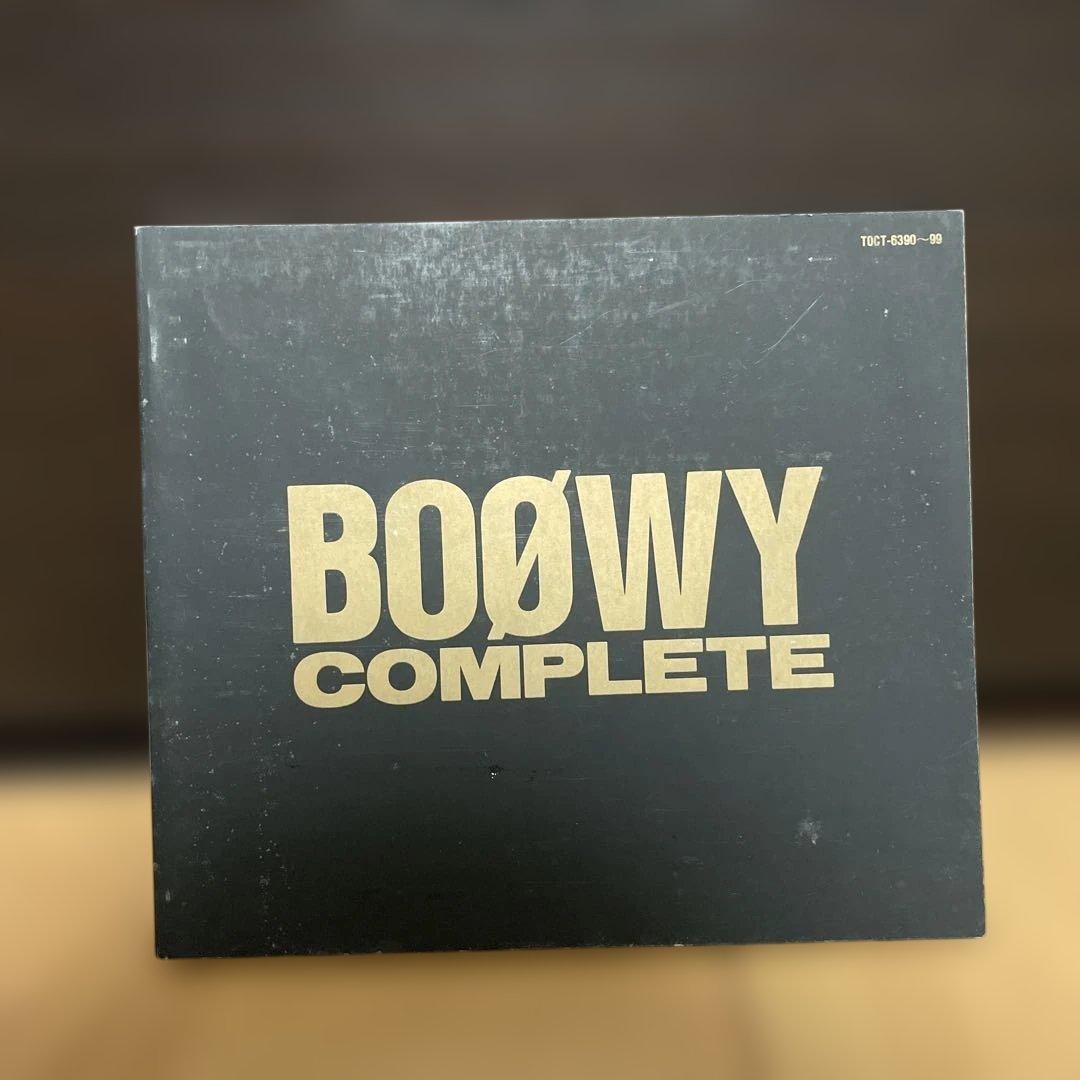 美品　初回限定版　BOOWY COMPLETE BOφWY　コンプリート