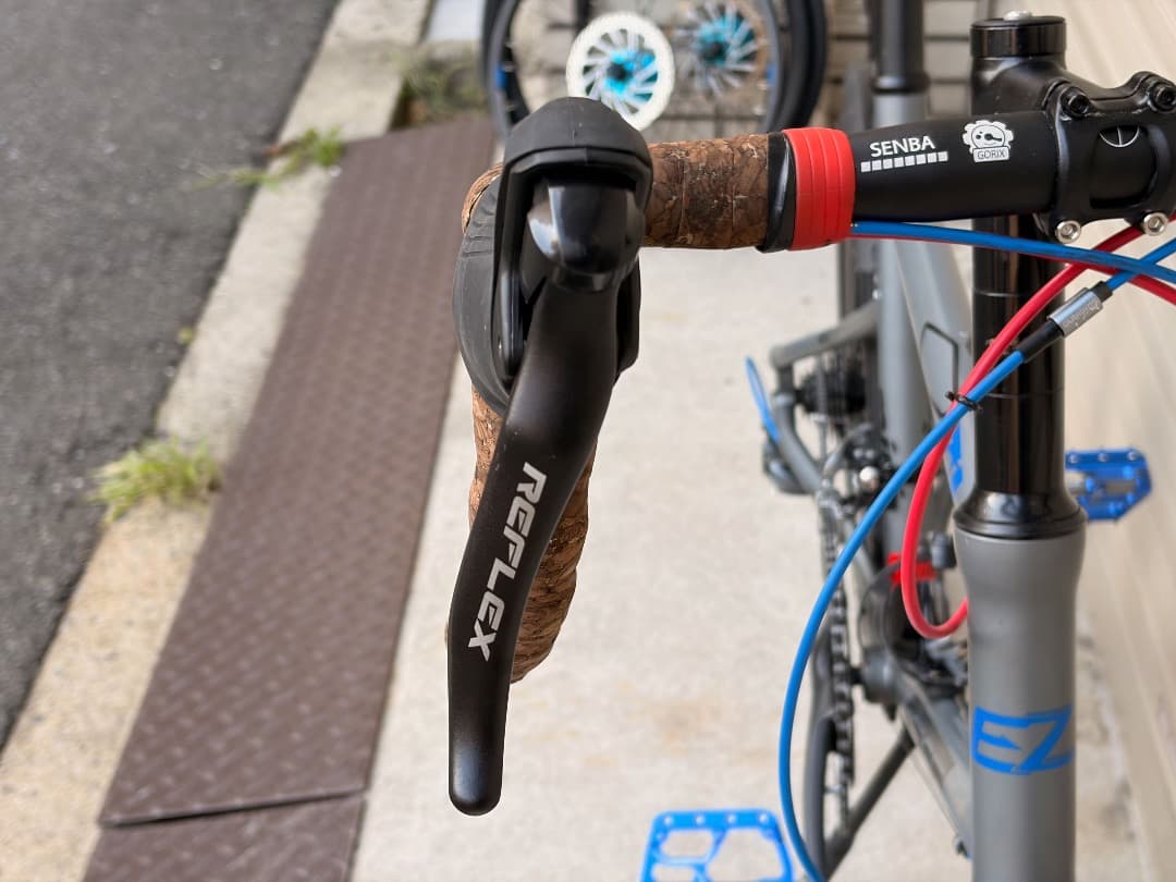 ミニベロ Eizer Z501カスタム ミニベロロード ブルーグレー 中古