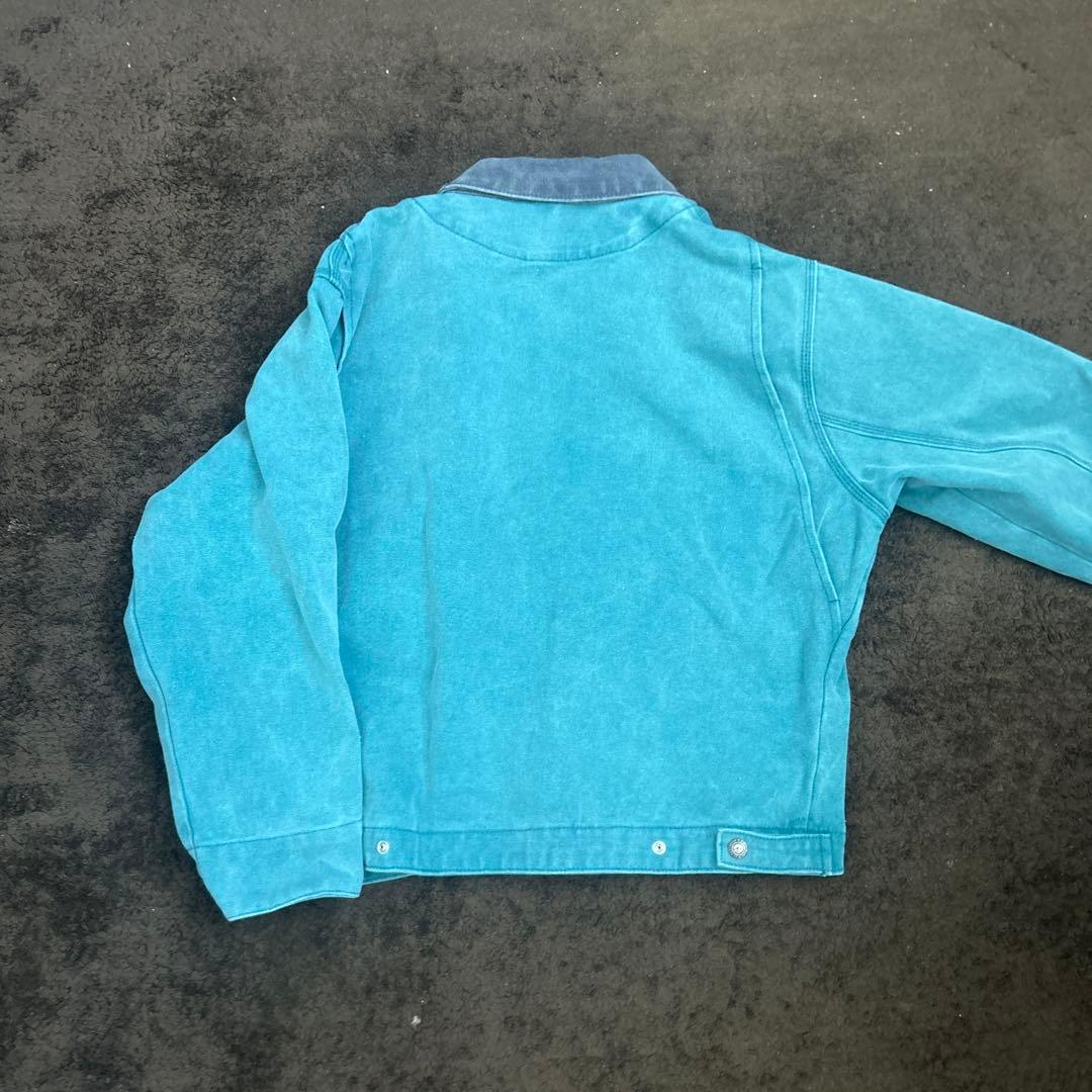 デトロイトジャケット 青 デニム風