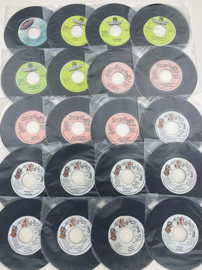 早い者勝ち！レゲエレコード7インチ140枚セット　2000年代ダンスホール系