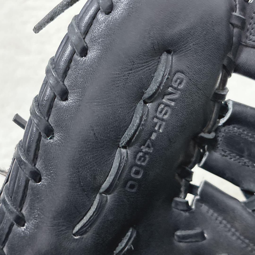 手入れ済　SSK ファーストミット 黒　エスエスケー