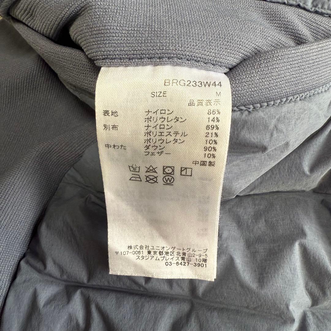 【ブリーフィングゴルフ】極美品 ハイブリッドダウンスカート グレー Mサイズ