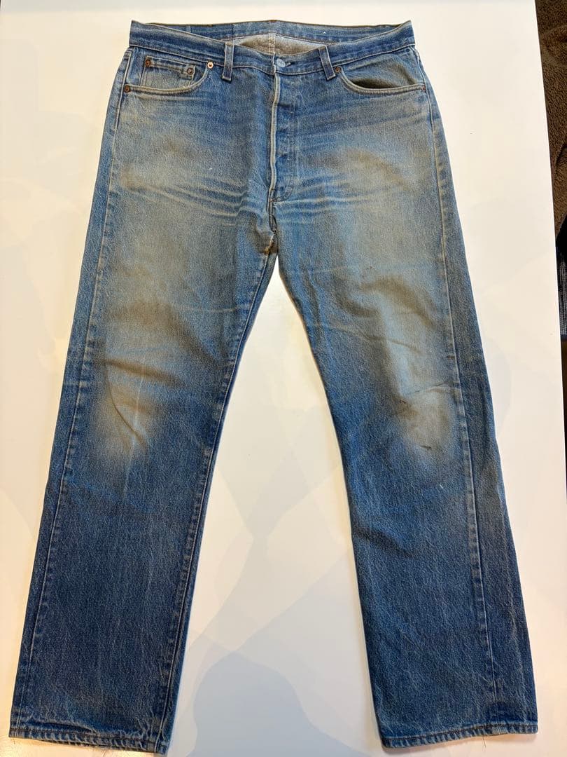 ボ*ボ様 【80s希少】Levi's 501 ハチマル 内股シングル 66後期