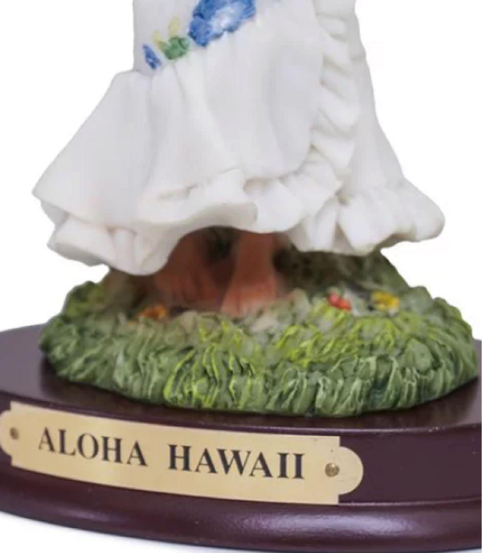 ハワイアン フラ フィギュア 高級 ドール フラドール フラガール ハワイ ②