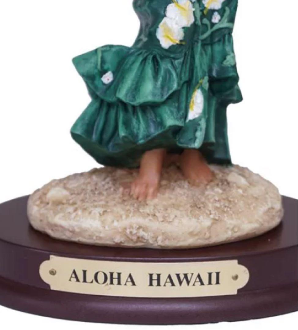 ハワイアン フラ フィギュア 高級 ドール フラドール フラガール ハワイ ②