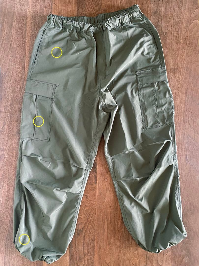 is-ness WIDE 6PK PANTS カーゴパンツ