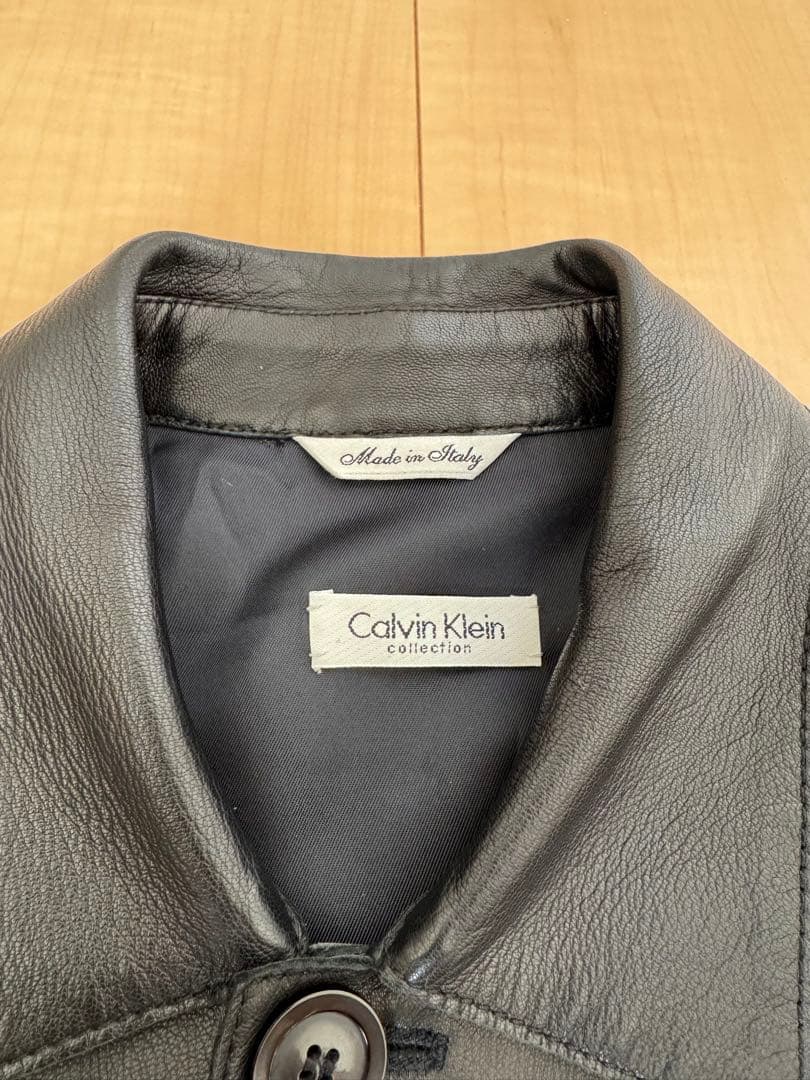 【極美品】  レザージャケット イタリア製 本革