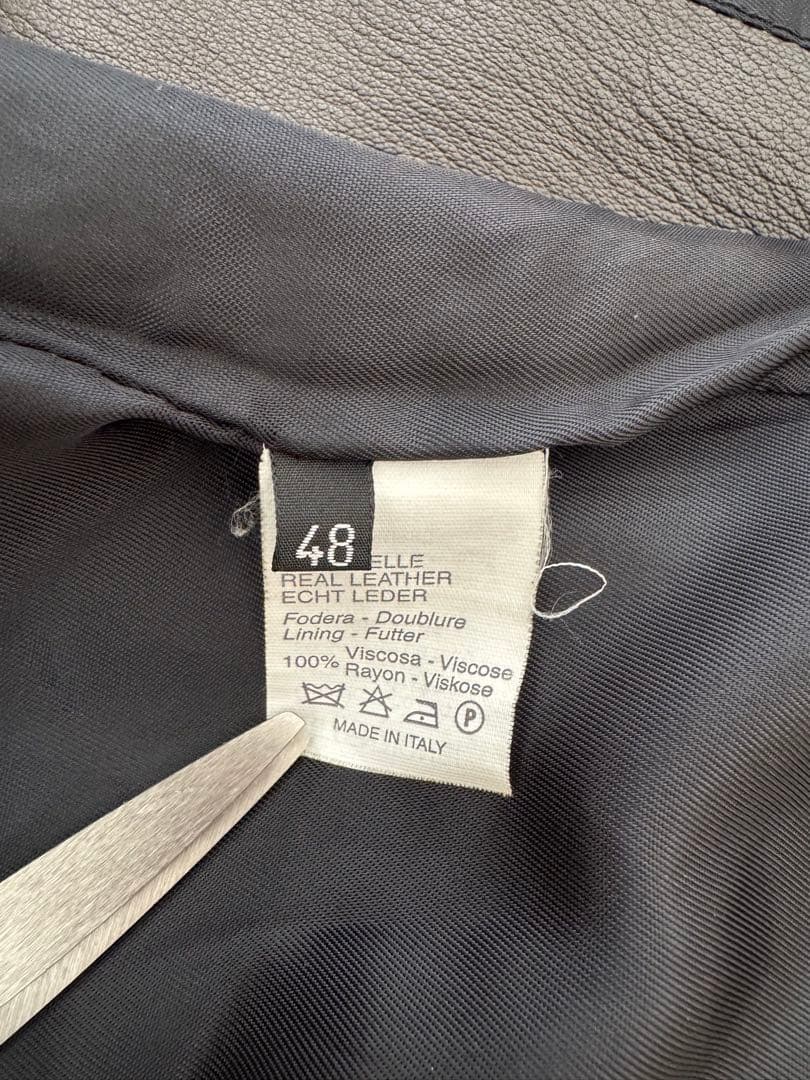 【極美品】  レザージャケット イタリア製 本革