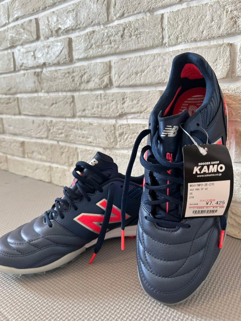 NewBalance 442v2ProTF(2Eモデル)ネイビー/レッド27cm