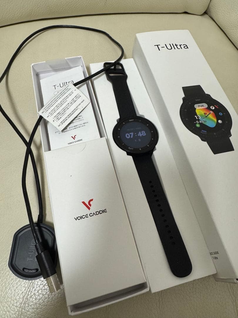 おそらく最安値　T-Ultra ブラック ゴルフスマートウォッチ 本体