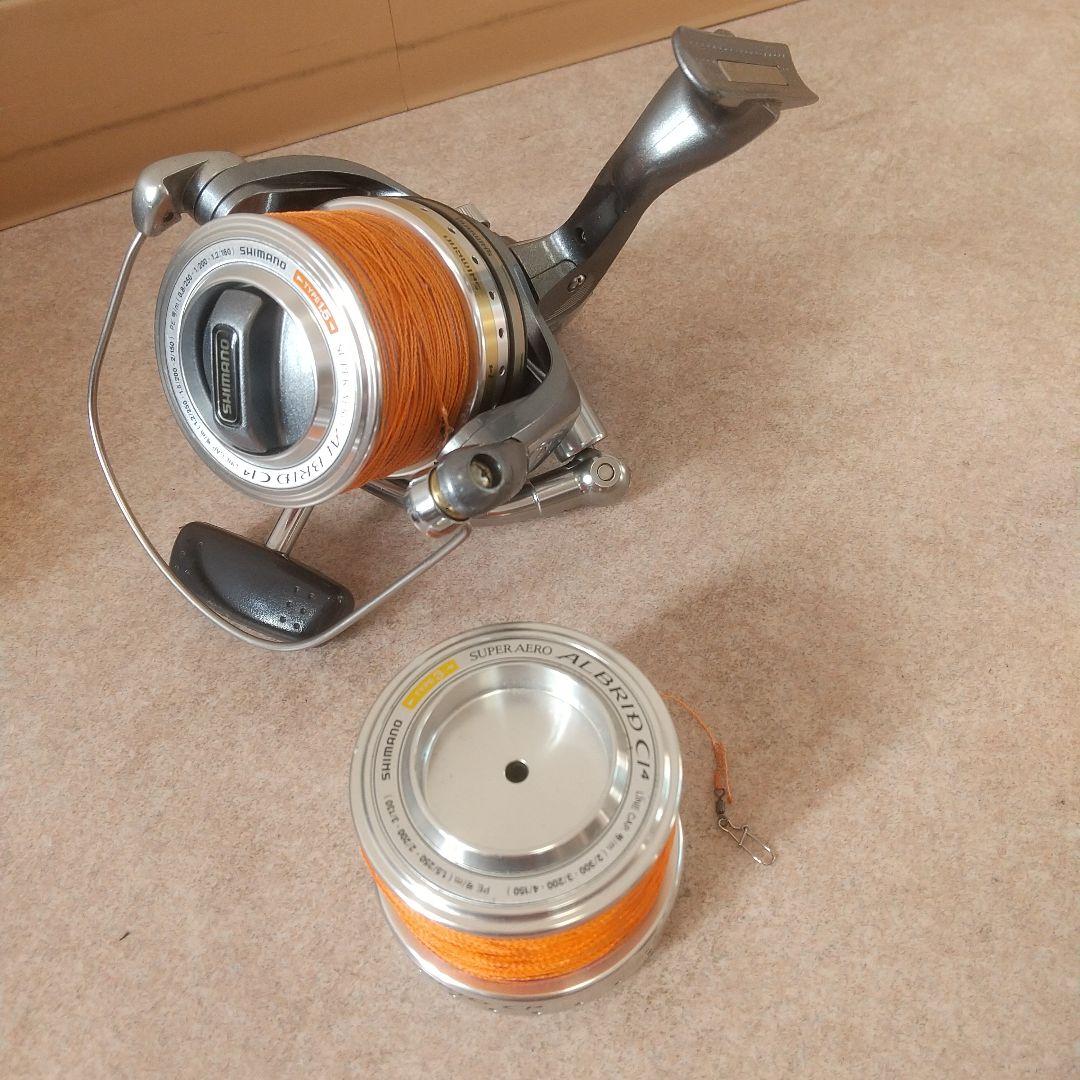 SIMANO ALBRID CL4 SUPER AERO 細糸仕様 替スプール付