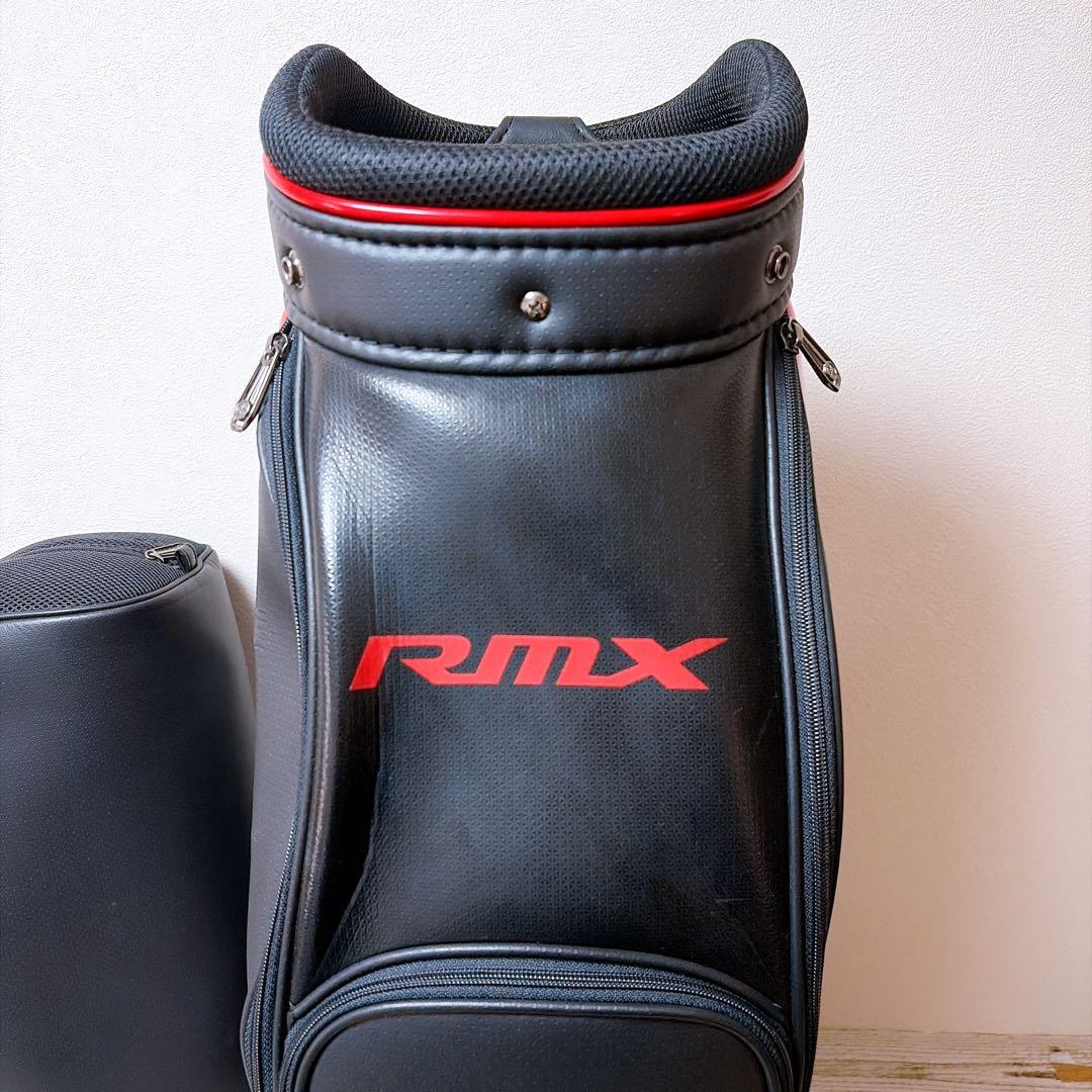 美品　YAMAHA RMX ブラック×レッド　ゴルフバッグ　キャディバッグ