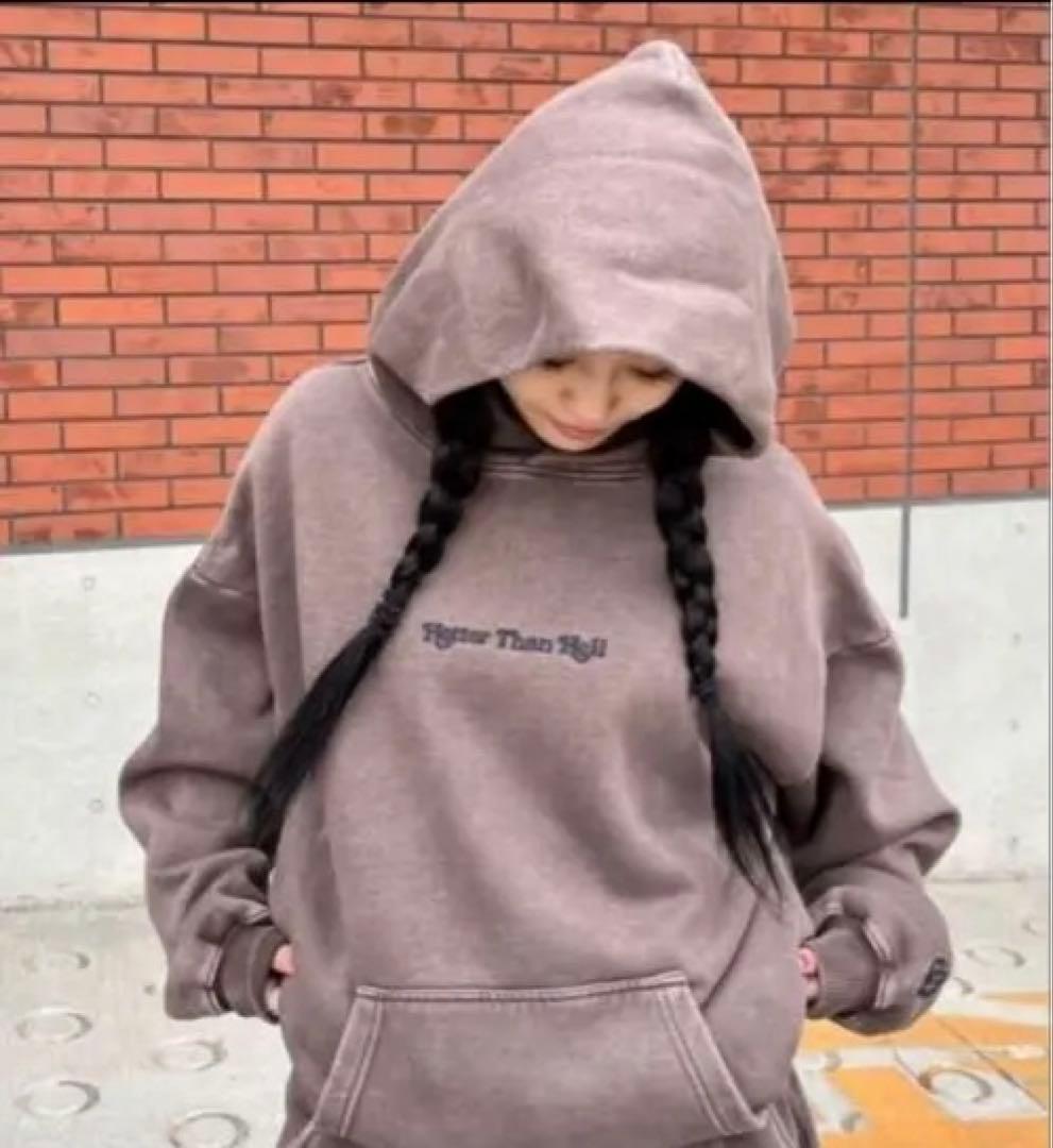 HTH vintage like Heart Logo Hoodie パーカー