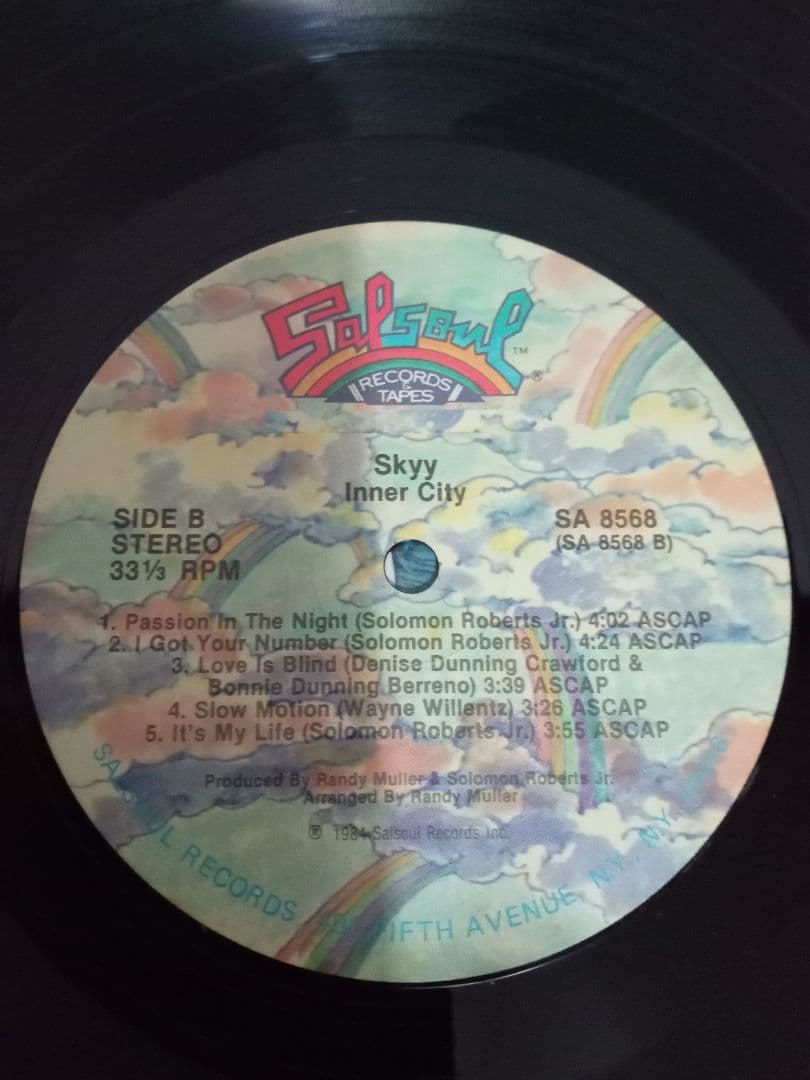 Skyy – Inner City　80’s disco funk レアグルーヴ