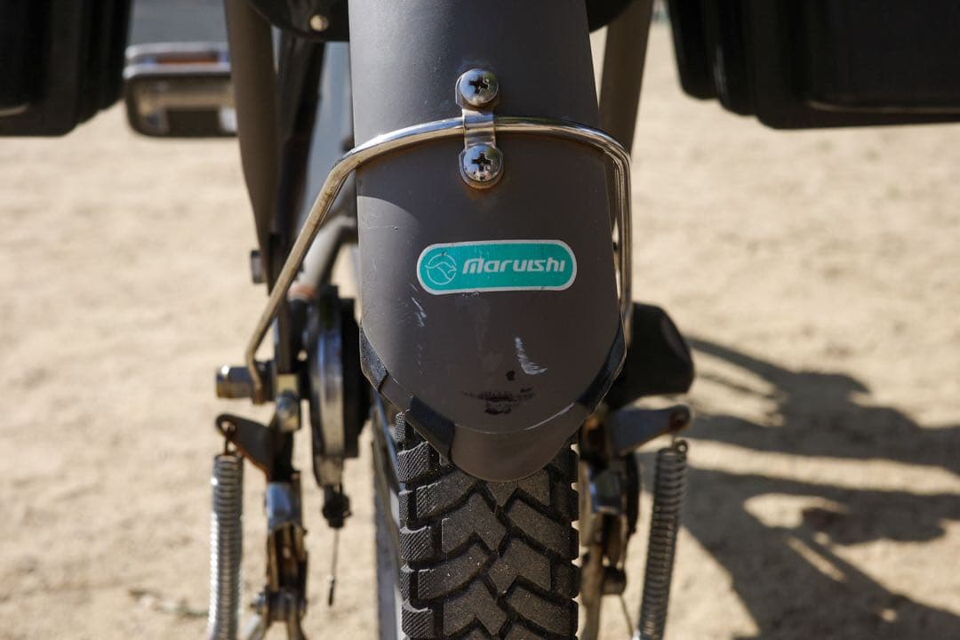 子ども乗せ自転車　丸石　ふらっかーずシュシュ　幼児2人 非電動　未使用カバー付