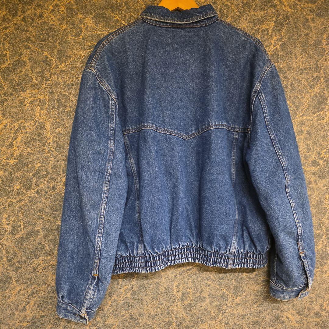 1980s 　デカタグ リーバイス　A-2型デニムジャケット　XL 裏地ヘビネル
