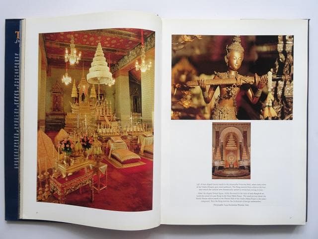 洋書◆タイ写真集 本 王国の7日間 文化 風景 景色