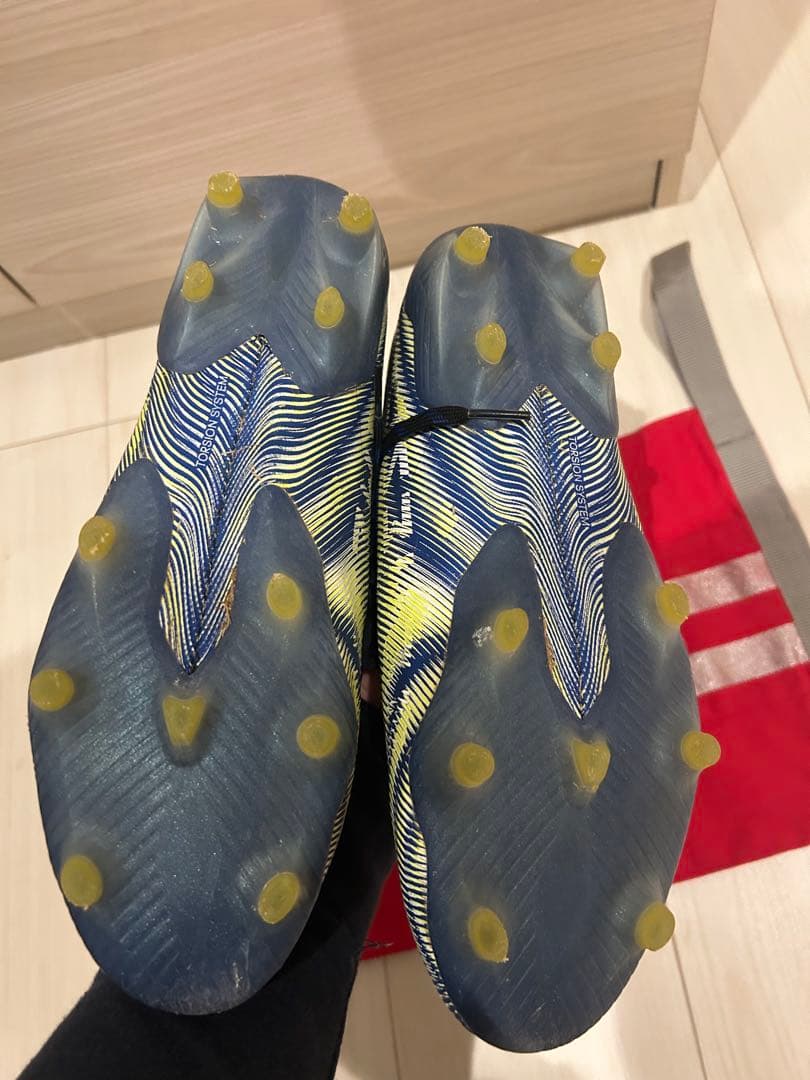 廃盤サッカースパイク❗️adidasのネメシス26.5cm