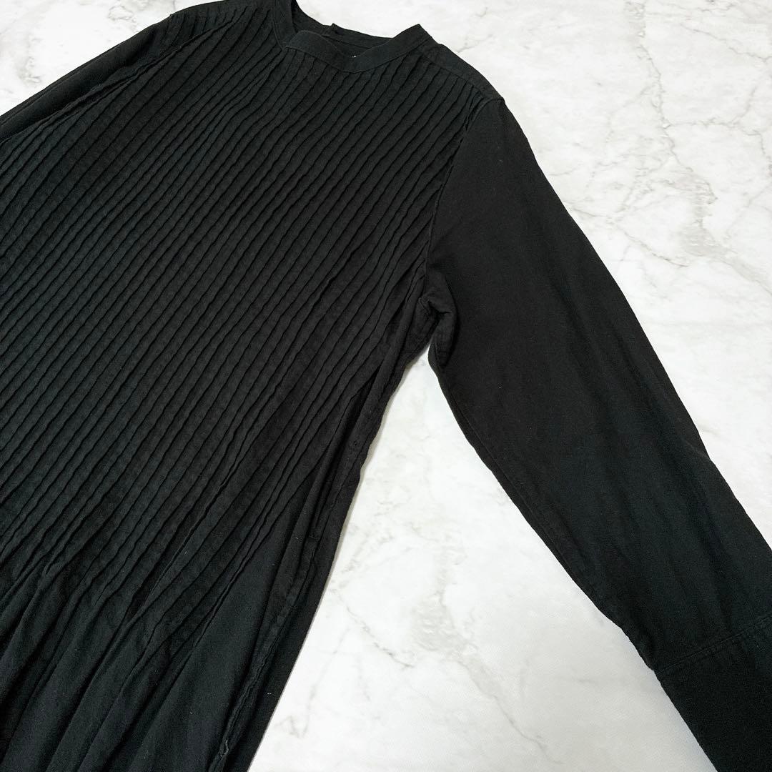 サニークラウズ　魔女のタックワンピース　コットン100%　ブラック　MP