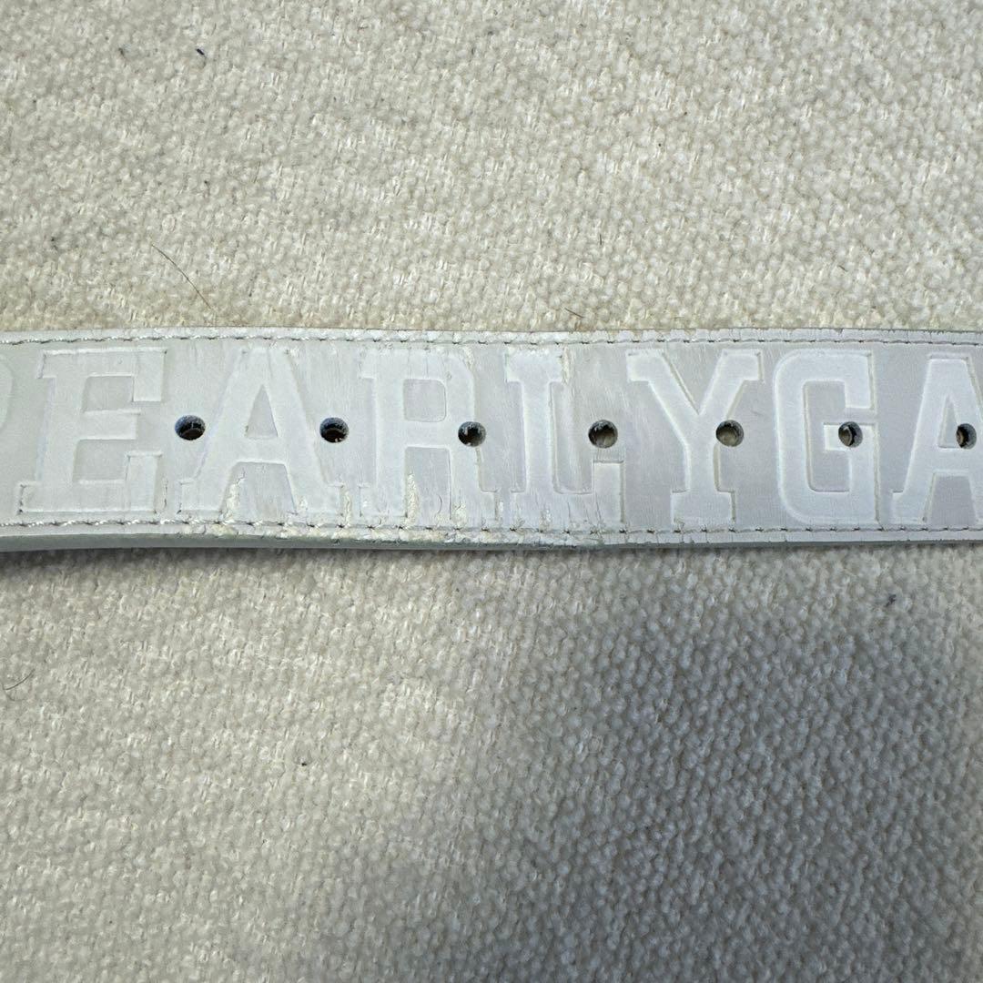 エ*ト様 【中古美品】パーリーゲイツ　ホワイトベルト