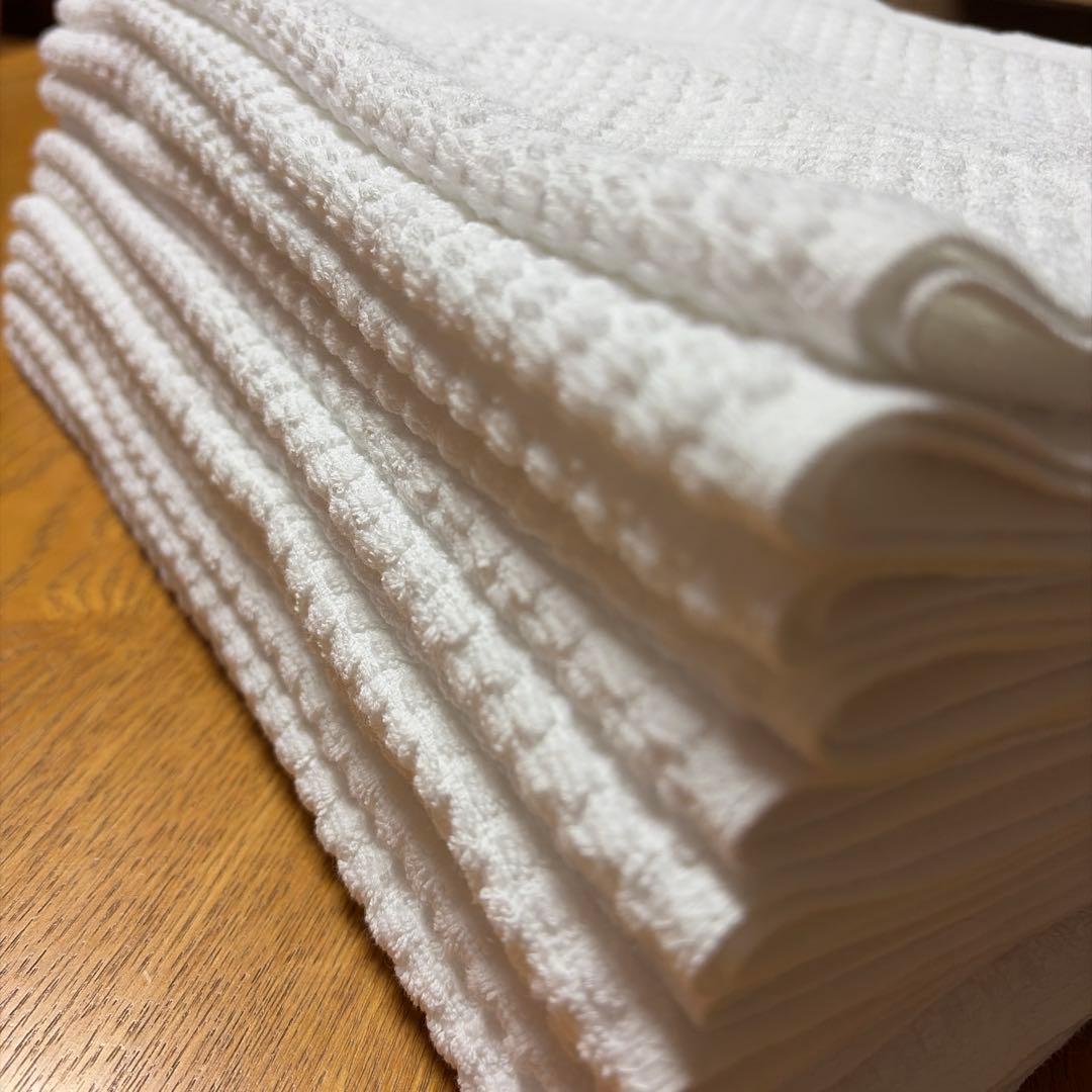 じぇにぃ新品⭐️ フェイスタオル 2６０匁 ホワイト 60枚セット 業務用