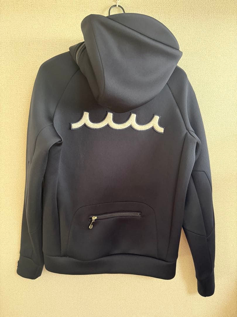 【美品】muta Marine フルジップ スウェットパーカー グレー　S