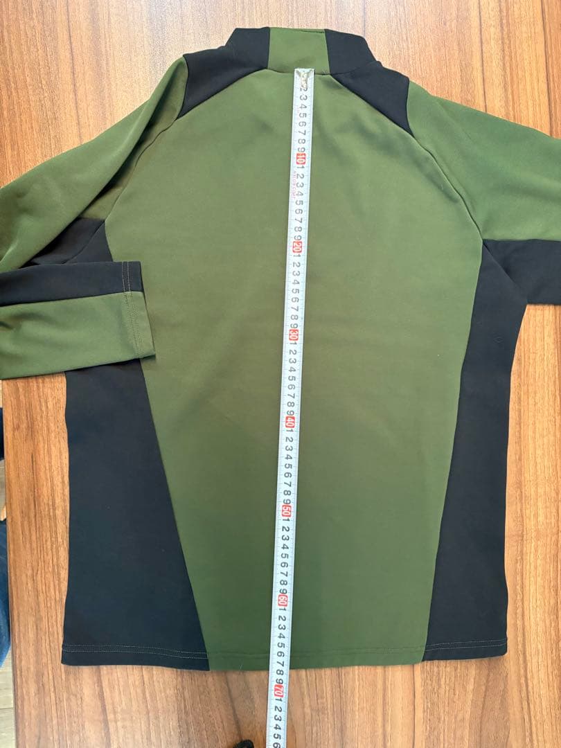 【美品】umbro メンズ暖かフリース ハーフジップ　ハイネック　ジャージ　L