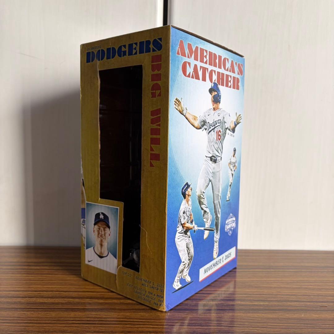 【非売品】3/28 LA Dodgers ウィル・スミス ボブルヘッド