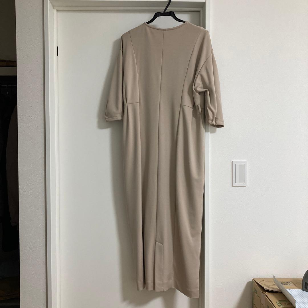 Pearls 産前産後　授乳対応 ボリュームスリーブデザイン　ワンピース