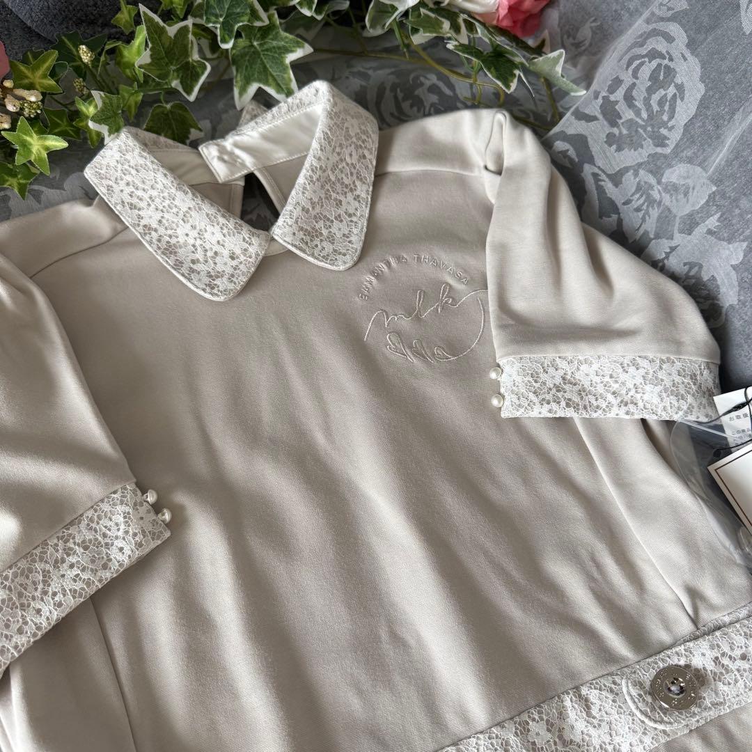 新品 サマンサタバサ アンダー25 ナンバー7 みるきーコラボワンピ Mサイズ